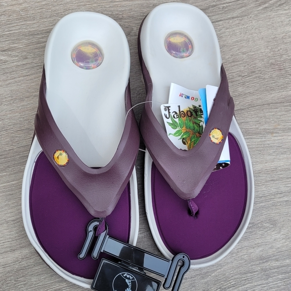 Hawaiian Jellys Thong Flip Flops Sandal Sz 10 Width